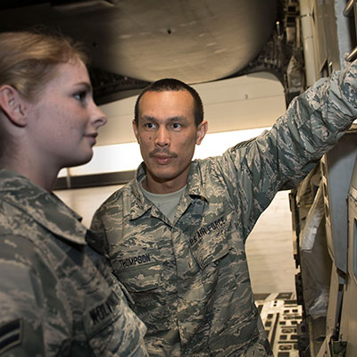 Tech. Sgt. Michael James Thompson, 167th Maintenance Squadron, West Virginia Air National Guard